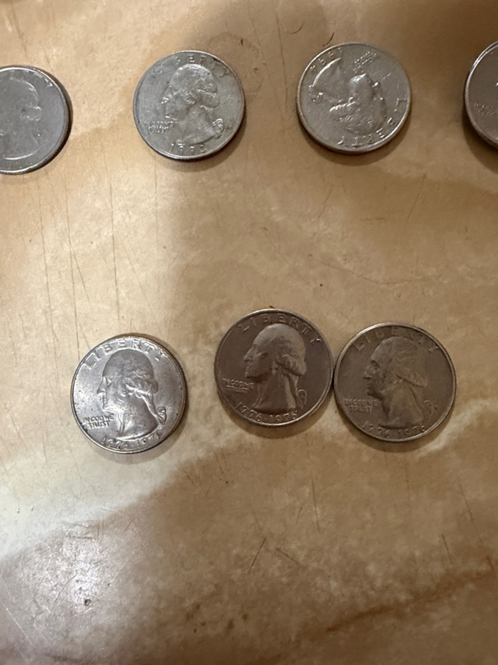 George Washington Bicentennial US Quarter - 1776-1976